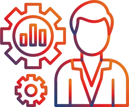 A business analytics manager concept